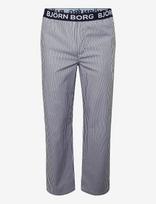Björn Borg - Core Woven Logo Pyjama Pants - Kelnės - Tamsiai mėlyna