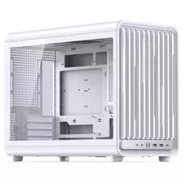 Jonsbo D33 STD White Mini Tower korpusas, grūdintas stiklas, mATX/Mini-ITX, USB-C