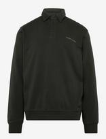 Björn Borg - Borg Classic Polo Sweatshirt - Sportiniai polo marškinėliai ilgomis rankovėmis - Chaki spalva