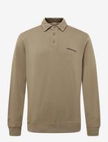 Björn Borg - Borg Classic Polo Sweatshirt - Sportiniai polo marškinėliai ilgomis rankovėmis - Ruda