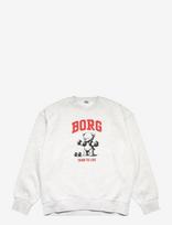 Björn Borg - Borg Oversized Sweatshirt - Megztinis - Pilka