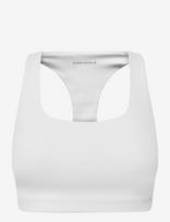 Björn Borg - Studio Ribbed Racerback Bra - Sportinė liemenė - Kreminė spalva