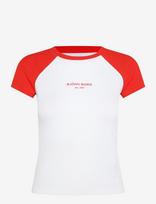 Björn Borg - Studio Ringer T-Shirt - Sportiniai marškinėliai - Balta