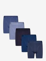 Björn Borg - Cotton Stretch Boxer 5P - Bokseriai - Mėlyna