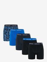 Björn Borg - Cotton Stretch Boxer 5P - Bokseriai - Marga / raštuota