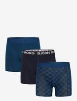 Björn Borg - Bamboo Cotton Blend Boxer 3P - Bokseriai - Marga / raštuota