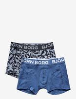 Björn Borg - Cotton Stretch Boxer 2P - Apatinės kelnaitės - Mėlyna