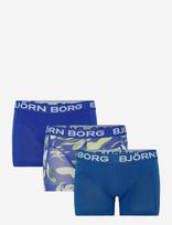 Björn Borg - Cotton Stretch Boxer 3P - Apatinės kelnaitės - Mėlyna