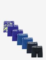 Björn Borg - Cotton Stretch Boxer 7P - Apatinės kelnaitės - Marga / raštuota