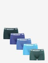 Björn Borg - Cotton Stretch Boxer 5P - Apatinių drabužių komplektas - Marga / raštuota