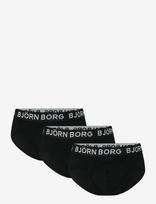 Björn Borg - Cotton Stretch Brief 3P - Kelnaitės - Marga / raštuota