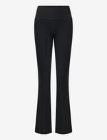 Björn Borg - Studio Ribbed Flare Tights Tall - Treniruočių tamprės - Juoda