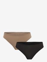Björn Borg - Comfort High Leg Brief 2P - Sportinės kelnaitės - Marga / raštuota