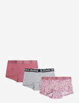 Björn Borg - Cotton Stretch Boxer Shorts 3P - Apatinių drabužių komplektas - Rožinė
