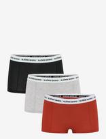 Björn Borg - Logo Boxer Shorts 3P - Sportinės kelnaitės - Marga / raštuota