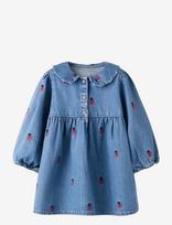 Name It - Nmftinia Ls Dress - Suknelė ilgomis rankovėmis - Mėlyna