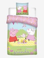 Peppa Pig - Bed Linen Pep 035 - 100X140, 40X45 Cm - Patalynės komplektas - Rožinė