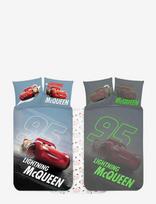 Cars - Bed Linen Cars 383 Glow - 100X140 40X45 Cm - Patalynės komplektas - Raudona