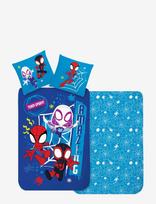 Spider-man - Bed Linen Senior Spidey 1353 - 140X200, 60X63 Cm - Patalynės komplektas - Marga / raštuota