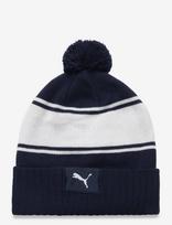 PUMA Golf - Puma Sport Pom Beanie - Sportinė kepurė - Tamsiai mėlyna