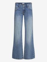 Gina Tricot - Ultra Low Wide Jeans - Platūs džinsai - Mėlyna