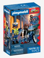 PLAYMOBIL - Bicycle Theft - Playmobil City Action - Marga / raštuota