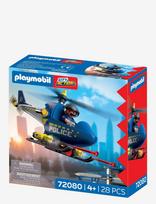 PLAYMOBIL - Police Helicopter - Playmobil City Action - Marga / raštuota