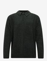Levi's® - Mason Collared Quarter Zip Win - Megztinis su užtrauktuku - Žalia