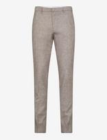 Bruun & Stengade - Bs Sibillini Classic Fit Pants - Lininės kelnės - Smėlio