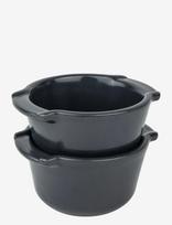 Peugeot - Appolia Duo Ramekin 11Cm Mat Sort - Orkaitės indas - Pilka