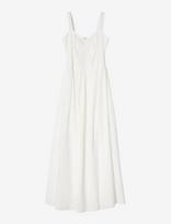 Lexington Clothing - Seersucker Summer Dress - Ilga suknelė - Balta