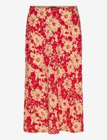 Lauren Ralph Lauren - Poly Cdc 79-Wvn-Skirt - Iki kelių ir midi sijonai - Raudona