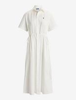Polo Ralph Lauren - 80/2 Mw Ctn Pw-Wvn-Dresses - Ilga suknelė - Balta