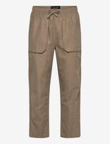 Lyle & Scott - Linen Trousers - Lininės kelnės - Smėlio