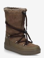 Viking - Snowcord Tall Warm Wp - Žieminiai batai su raišteliais - Ruda
