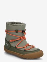 Viking - Birch Barefoot Warm Wp Pull-On - Žieminiai batai su raišteliais - Chaki spalva