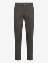 Bruun & Stengade - Bs Rino Regular Fit Chinos - Chino stiliaus kelnės - Chaki spalva