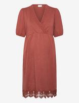 Mamalicious - Mlalisa Tess Abk 24 Jrs Dress 2F - Iki kelių ir midi suknelės - Raudona