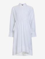 French Connection - Rhodes Poplin Shirt Dress - Marškininė suknelė - Balta