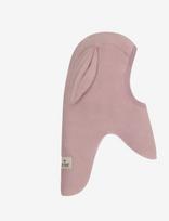 Huttelihut - Balaclava Ears Wool Fleece - Balaklava - Rožinė