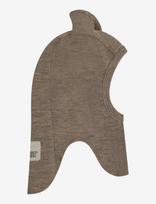 Huttelihut - Balaclava Ears Wool Rib - Balaklava - Smėlio