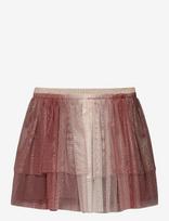 Minymo - Skirt Mesh W. Glitter - Tiulio sijonas - Rožinė