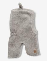 Mikk-line - Airwool Balaclava W Ears - Balaklava - Smėlio