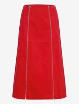 Nué Notes - Laurel Skirt - Iki kelių ir midi sijonai - Raudona
