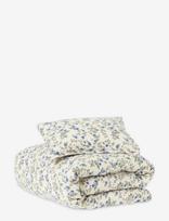 Garbo&Friends - Muslin Bed Set Junior, 100X140/ 40X60 Cm, Dainty - Patalynės komplektas - Mėlyna