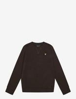 Lyle & Scott - Crew Neck Sweatshirt - Megztinis - Ruda