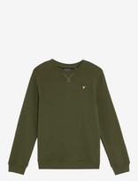 Lyle & Scott - Crew Neck Sweatshirt - Megztinis - Chaki spalva
