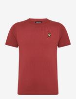 Lyle & Scott - Plain T-Shirt - Marškinėliai trumpomis rankovėmis - Burgundiška splava