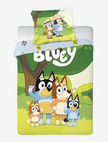 Bluey - Bed Linen Bluey 007 - 100X140, 40X45 Cm - Patalynės komplektas - Marga / raštuota