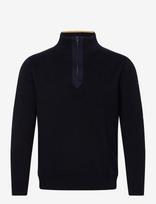 Armor Lux - Troyer Sweatshirt - Megztinis su užtrauktuku - Tamsiai mėlyna